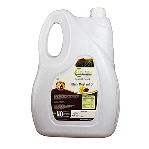 Row Cold Pressed Black Masturd Oil 5 ltr Wood Pressed